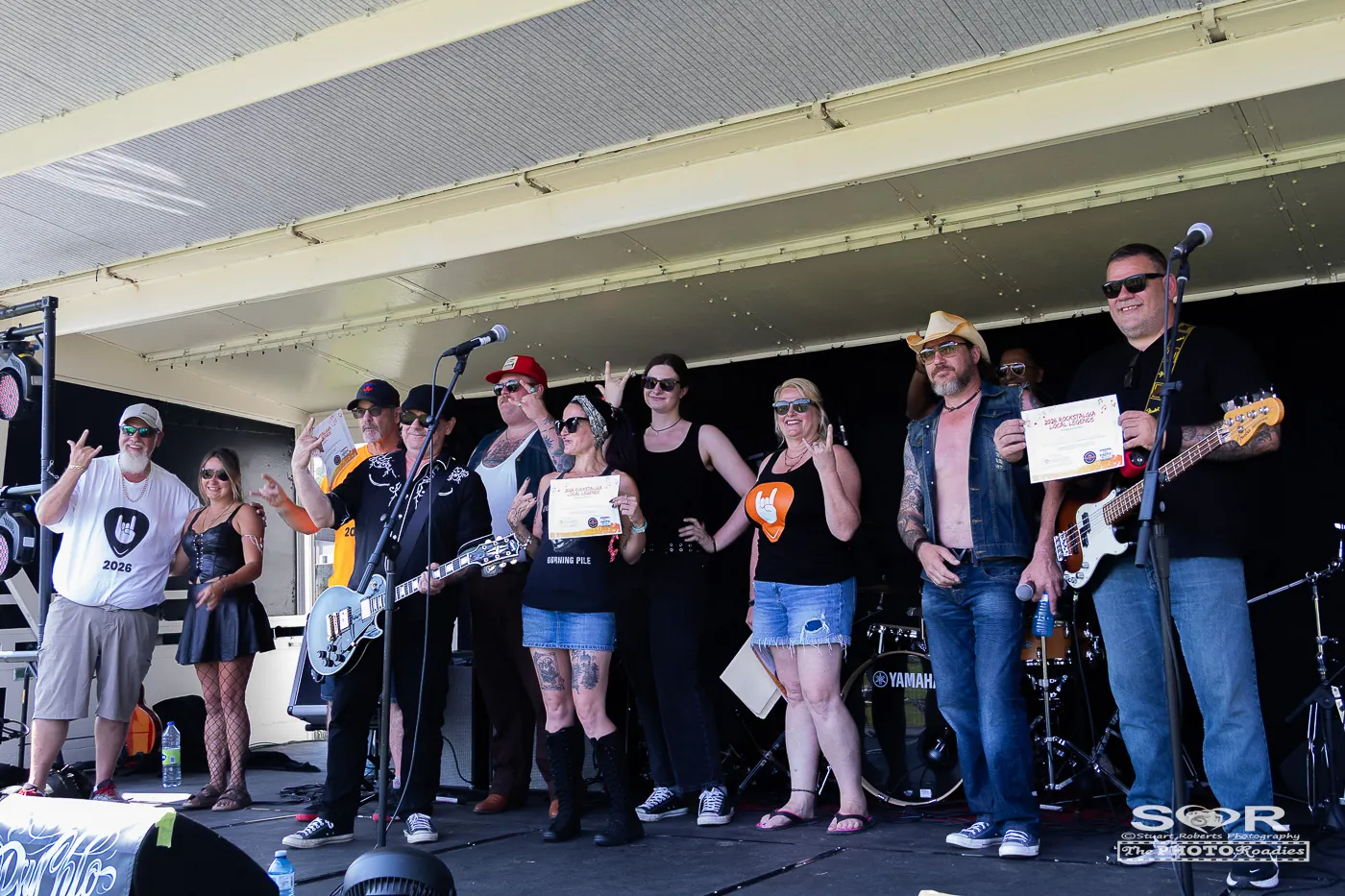 MainStage Challenge bands on stage