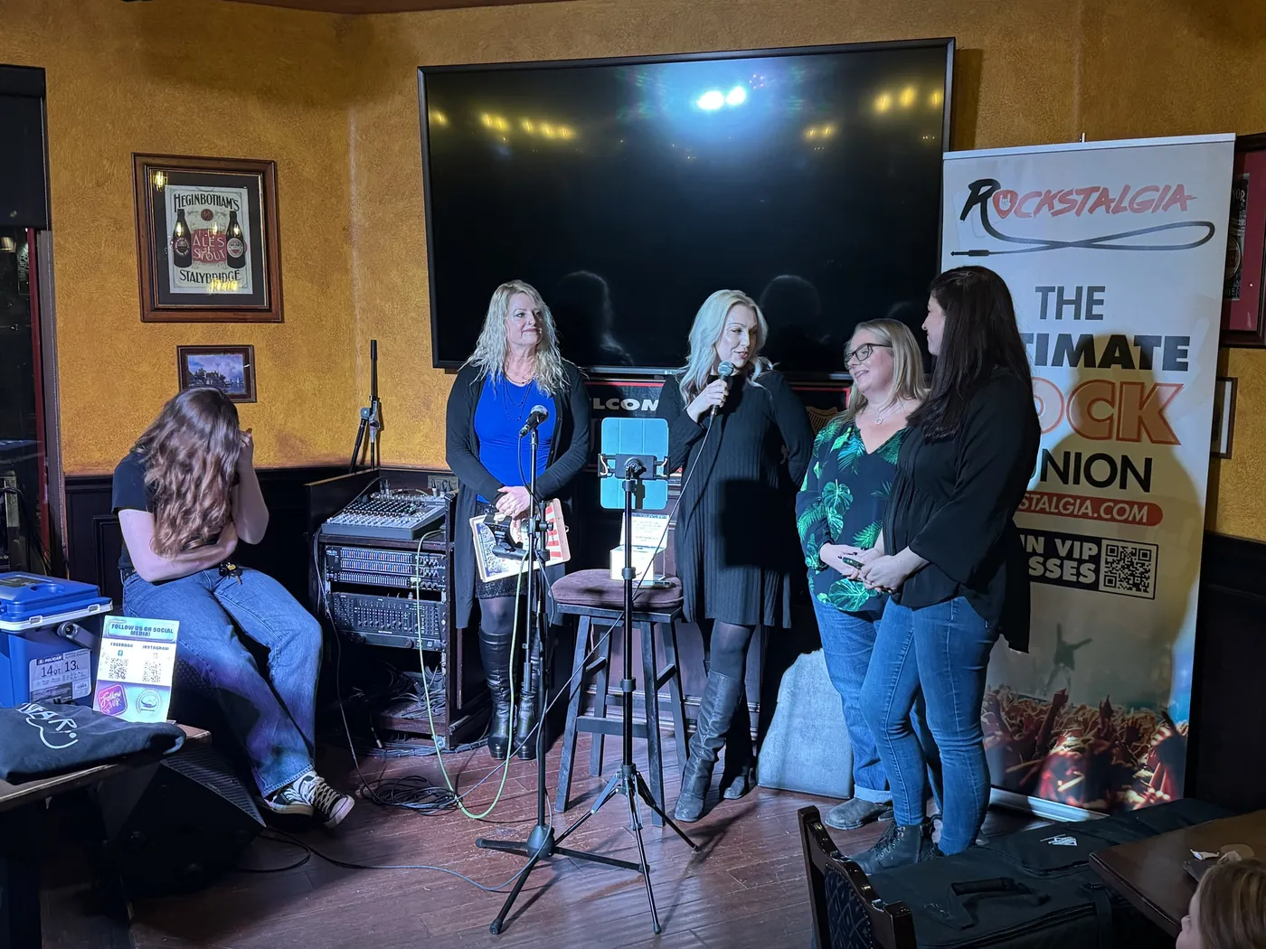 Performers and guests at She Rocks